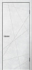 Межкомнатная дверь FlyDoors LINE 01 ДГ Бетон светлый 600х2000