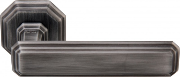 Дверная ручка Forme 217 THEMIS RAT AS Состаренное серебро