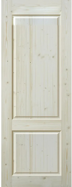 Межкомнатная дверь Optimum Джаз-1 ДГ 2 сорт Без покрытия 600х2000