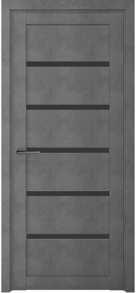 Межкомнатная дверь Albero Вена Лофт ДО Бетон темный/ Мателюкс графит 600х2000