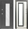 Входная дверь с терморазрывом Промет Консул МДФ Антацит/ МДФ Вайт 980х2050 Правое