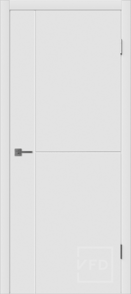 Межкомнатная дверь VFD Miami ДГ Polar 600х2000 (Врезка под замок)