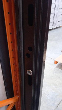 Входная дверь Страж 3К Броня Классика Антик медь/ Ясень белый 960х2050 Левое