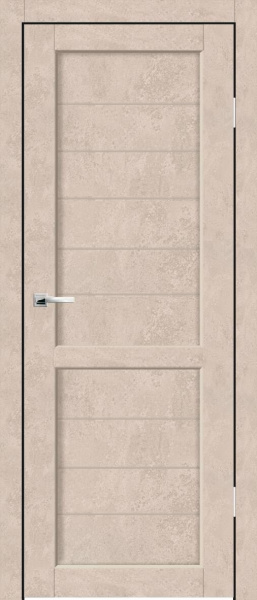 Межкомнатная дверь Synergy Венеция ДГ Бетон бежевый 600х2000