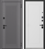 Входная дверь BOST Сенатор Графит/ Белый 860х2070 Правое