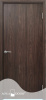 Маятниковая дверь AquaDoor гладкая ДГ Лесной орех 700х2000 КОМПЛЕКТ