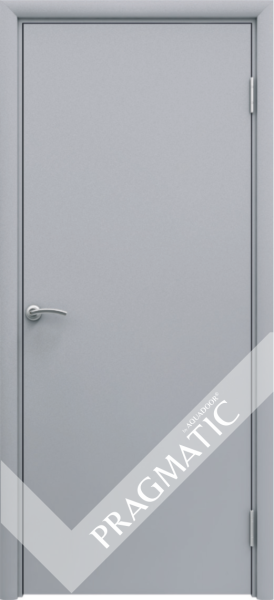 Влагостойкая дверь AquaDoor Pragmatic ДГ Серый 900х2000
