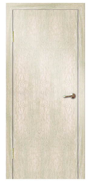 Межкомнатная дверь Дверная линия ДГ 01 ПВХ Жемчуг 900х2000