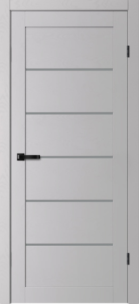 Межкомнатная дверь FlyDoors AURA 220 ДО Шервуд/ Мателюкс графит 900х2000