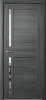 Межкомнатная дверь FlyDoors 202 ДО Ясень графит/ Зеркало 900х2000