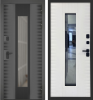 Входная дверь с терморазрывом Страж 3К FINITO Termo PP Графит/ Белый 860х2050 Левое