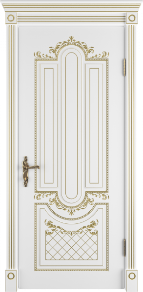 Межкомнатная дверь VFD Alexandria 3D ДГ Polar PG 600х2000