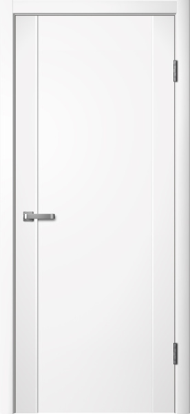 Межкомнатная дверь FlyDoors 296 Эмалит Белый 600х2000