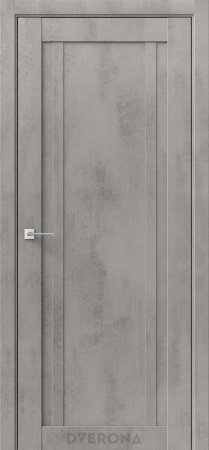 Межкомнатная дверь DVERONA Гамма М2 Бетон серый/ Глухая вставка 900х2000