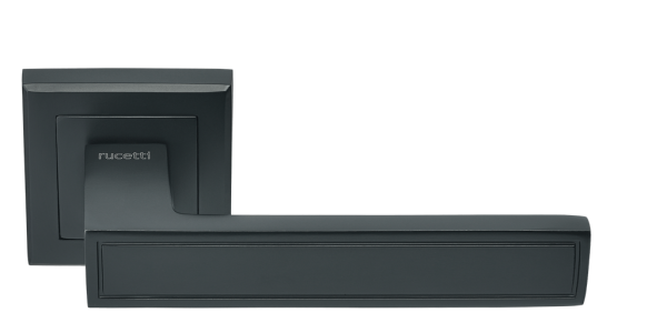Дверная ручка Rucetti RAP 23-S  BL Черный