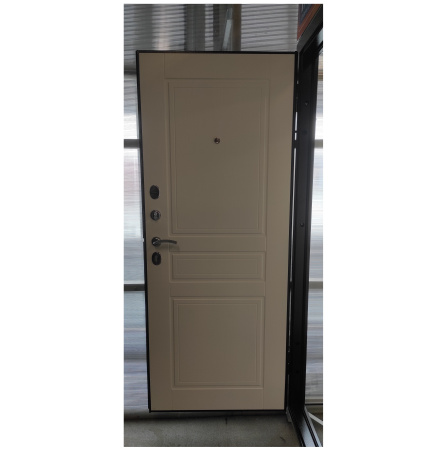 Входная дверь Промет Титан Медный антик/ Ясень Ривьера айс 860х2050 Правое