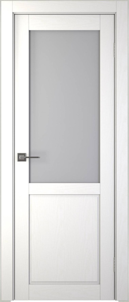 Межкомнатная дверь Synergy Плаза ДО Ясень снежный/ Сатин 900х2000