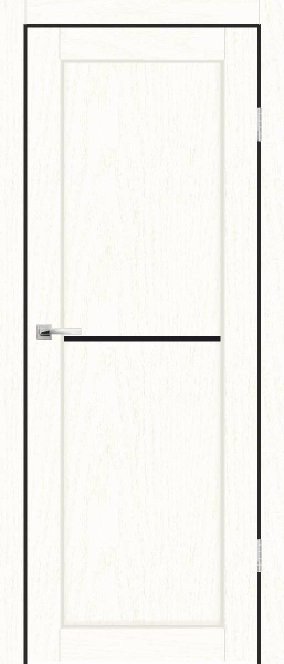 Межкомнатная дверь Synergy Слим 2 Ясень снежный 900х2000