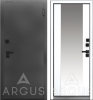 Входная дверь с терморазрывом Argus Тепло Вояж Букле графит/ Эмалит арктик 870х2050 Левое