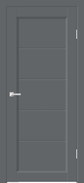 Межкомнатная дверь VellDoris STYLE 1 ДО EMALUX Вулкан/ Мателюкс графит 900х2000