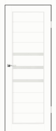 Межкомнатная дверь Synergy Грация ДО Белый матовый/ Сатин 900х2000