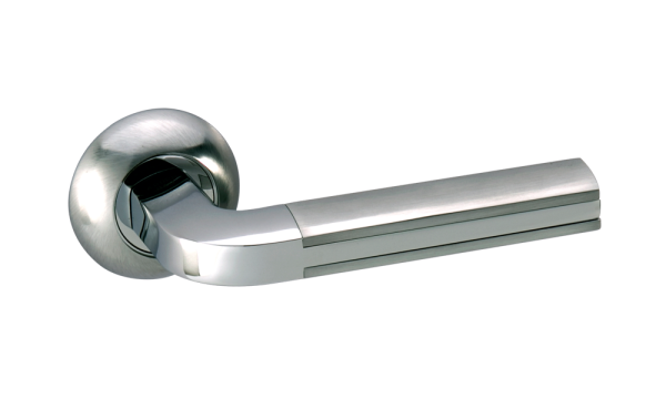 Дверная ручка Adden Bau PAREJO A193  SC Хром матовый