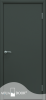 Маятниковая дверь AquaDoor гладкая ДГ Графит 800х2000 КОМПЛЕКТ