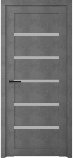 Межкомнатная дверь Albero Вена Лофт ДО Бетон темный/ Мателюкс 600х2000
