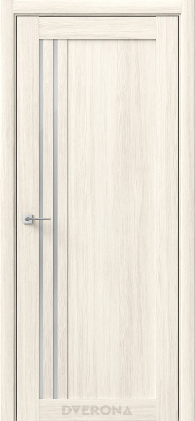 Межкомнатная дверь DVERONA Гамма СМ Снежная лиственница/ Сатин 600х2000