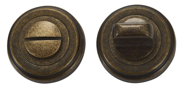 Накладка санузловая Vantage BK03  AB Состаренная бронза