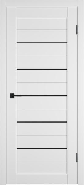 Межкомнатная дверь VFD Next 5 ДО Аляска/ Black Gloss 600х2000