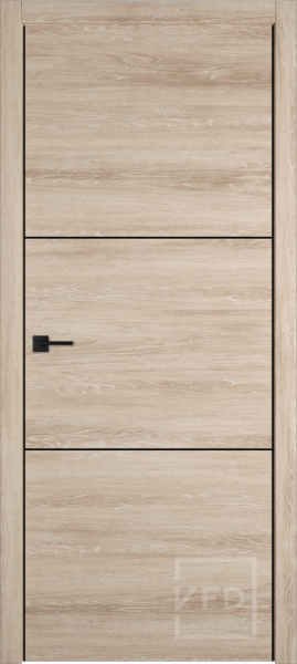 Межкомнатная дверь VFD Urban 2 ДГ Sand Vellum/ кромка BE с 2-х сторон 600х2000 (Врезка под замок)