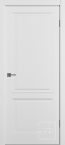 Межкомнатная дверь VFD Quadro 2 ДГ Satin Blank 600х2000