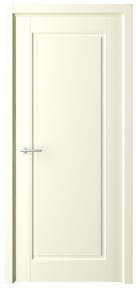 Межкомнатная дверь Albero Классика-1 ДГ Слоновая кость 600х2000 (Защелка магнит. WC)