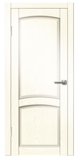 Межкомнатная дверь Дверная линия Румба ДГ Ясень белый 900х2000