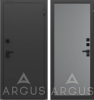Входная дверь с терморазрывом Argus Тепло Муар графит 7021 Ивен Силк муссон 870х2050 Правое