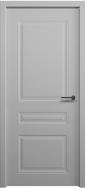 Межкомнатная дверь Albero Стиль-2 ДГ Серый 900х2000 (Врезка под замок)
