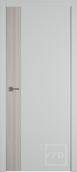 Межкомнатная дверь VFD Urban V Emalex Steel/ кромка SE с 2-х сторон 600х2000 (Врезка под замок)
