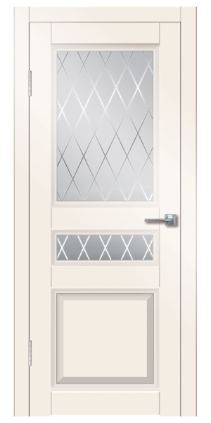 Межкомнатная дверь Дверная линия София ДО Барон темный/ Сатин 600х2000