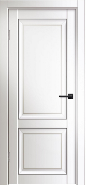 Межкомнатная дверь Дверная линия Деканто ДГ Белый бархат 600х2000