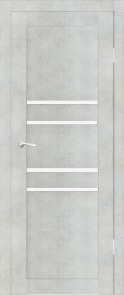 Межкомнатная дверь модель PV-41 BETON Бетон снежный/ Мателюкс 600х2000