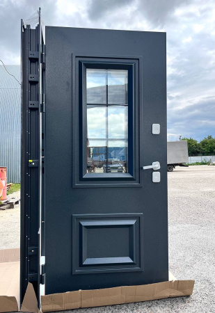 Входная дверь с терморазрывом Ferroni 11 см Протерма ЗD Стеклопакет