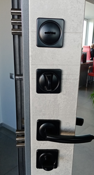 Входная дверь Страж 3К Квадра с зеркалом