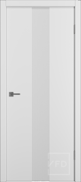 Межкомнатная дверь VFD Graphica VR ДГ Satin Blank 600х2000