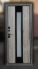 Входная дверь с терморазрывом Argus Тепло Букле черный Виана