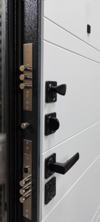 Входная дверь Берлога Ультра Марвин Букле графит синий