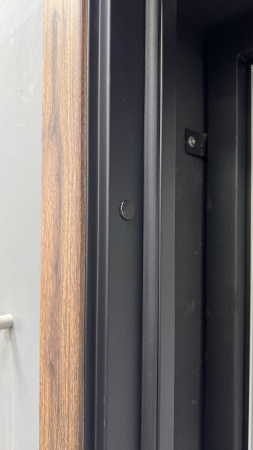 Входная дверь BOST Верона Черная шагрень/ Черная шагрень 860х2070 Левое