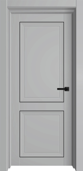 Межкомнатная дверь Дверная линия Деканто ДГ Серый бархат 900х2000