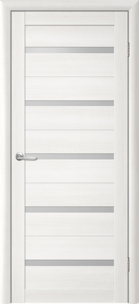 Межкомнатная дверь Albero Т-2 ДО Лиственница белая/ Мателюкс 600х2000
