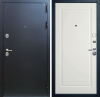 Входная дверь VFD Expert Pro 3K Glanta Букле черный/ Emalex Midwhite 860х2050 Левое